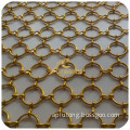 Decorative metal ring mesh,circle ring metal mesh